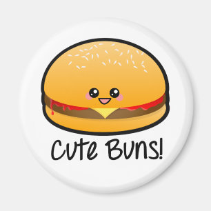 Cute Buns Magnet