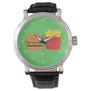 Cute Burger and Fries, Friends Forever Watch