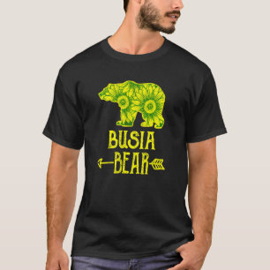 Cute Busia Bear Autism Awareness Autistic Family L T-Shirt