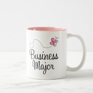 Cute Business Major Two-Tone Coffee Mug