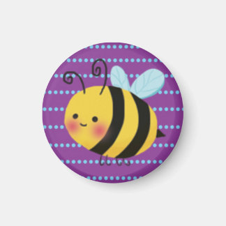 Cute Busy Bumble Bee Magnet