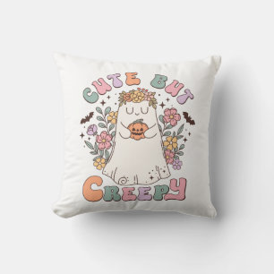 Cute But Creepy Halloween Cushion