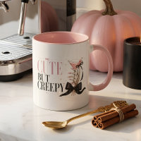 Cute But Creepy Pink Coquette Skeleton Cocktail