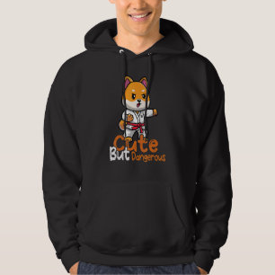 Cute but Dangerous Karate Taekwondo Judo Girl Outf Hoodie
