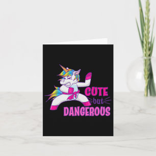 Cute But Dangerous Ninja Karate Taekwondo Kung Fu Card