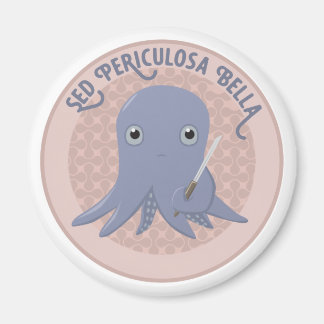 Cute but deadly octopus magnet