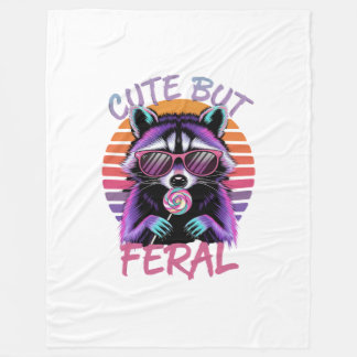 Cute But Feral | Cosy Blanket for Wild Souls