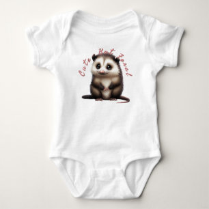 Cute but feral one piece baby bodysuit