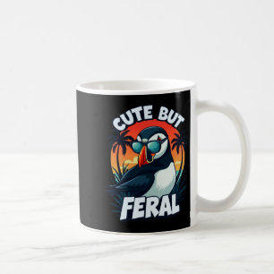 Cute But Feral Trocal Puffin Vibes Performance Coffee Mug