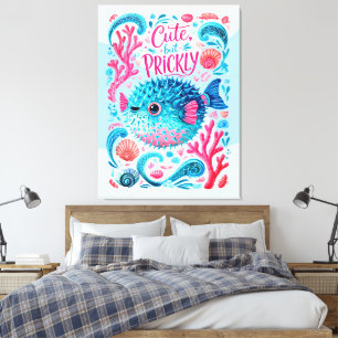 Cute but Prickly Canvas Print