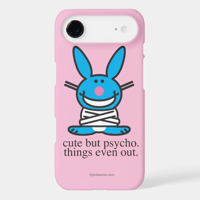 Cute but Psycho Case-Mate iPhone Case (Back)
