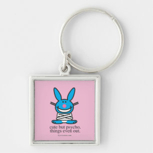 Cute but Psycho Key Ring