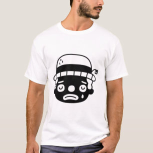 Cute But Sad Clown Face T-Shirt