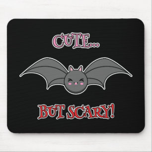 Cute but Scary Bat Mouse Mat