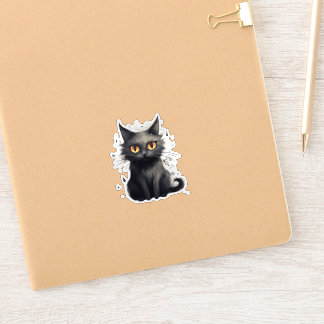 Cute But Scary Black Cat Design