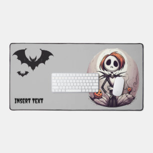Cute but Scary Cartoon Zombie Desk Mat