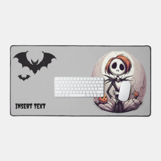 Cute but Scary Cartoon Zombie Desk Mat