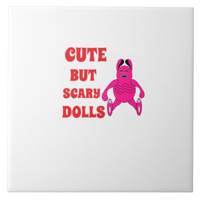 Cute but scary dolls tile (Front)