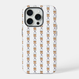 Cute but Spooky Halloween Ghost Holding a Pumpkin iPhone 15 Pro Case