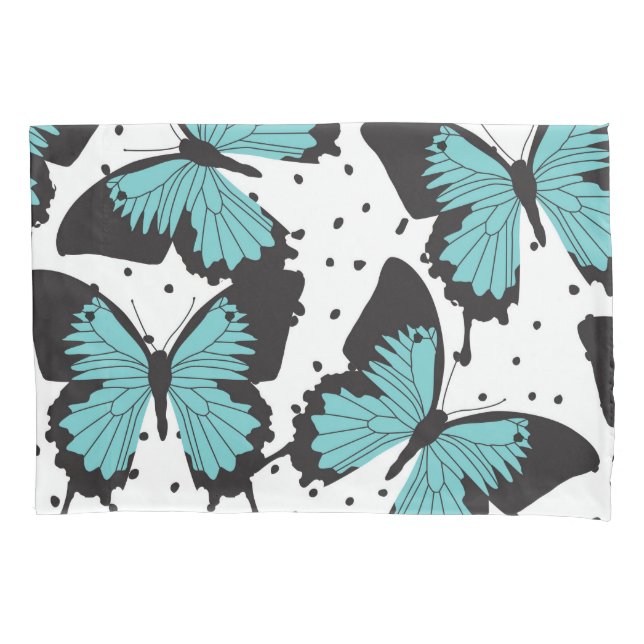 Cute Butterflies Pattern Pillowcase (Front)