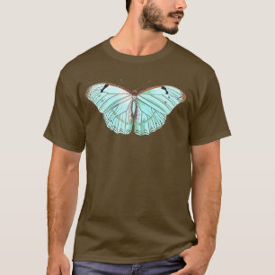 Cute Butterfly Art Botanical Moth T-Shirt