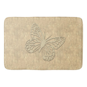 Cute Butterfly Bath Mat