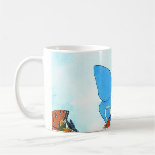Cute Butterfly Collage & Wildflower Mug
