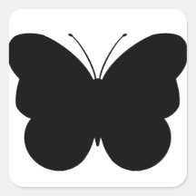 Cute Butterfly Cut Sticker Decal