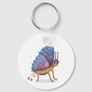 cute butterfly key ring