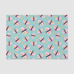 Cute Butterfly Kids Pattern Tissue Paper