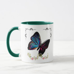 cute butterfly mug
