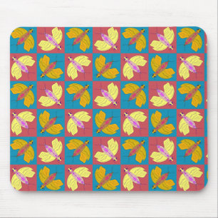 Cute butterfly pattern mouse mat