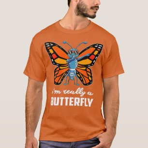 Cute Butterfly Shirt Dabbing Monarch Butterfly