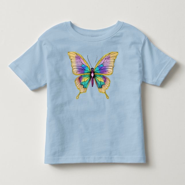 Cute Butterfly  T-Shirt (Front)
