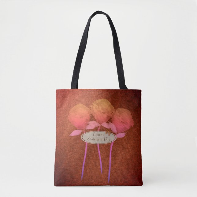 Cute Butterfly Tote Bag (Front)