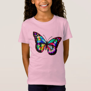 Cute butterfly tshirt design kids butterflies pair