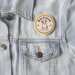 CUTE! Button - Best Friend Fur Ever - Puppy