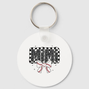 Cute Bysebyll Mimi Byllpark Coquette Bow Grandma M Key Ring