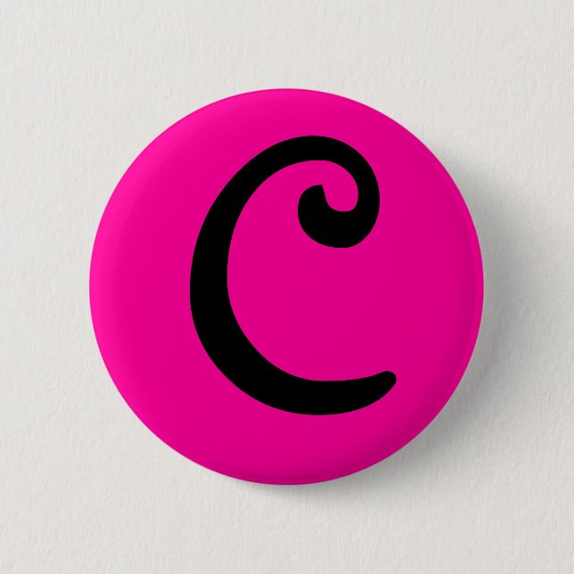 CUTE "C" MONOGRAM BUTTON (Front)
