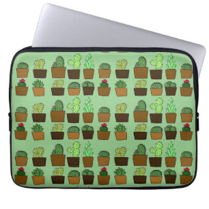 Cute Cacti 13" Laptop Case