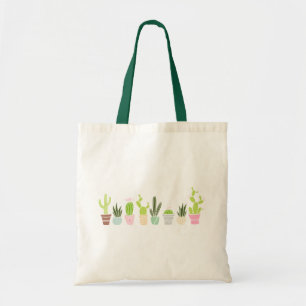 Cute Cacti & Succulents Tote Bag