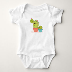 Cute Cactus Baby Bodysuit