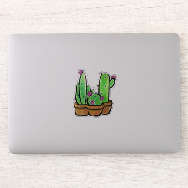 Cute Cactus cacti succulents  (Computer)