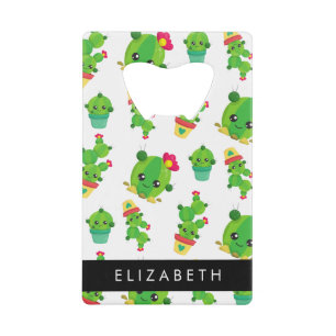 Cute Cactus, Cactus Pattern, Succulent, Your Name