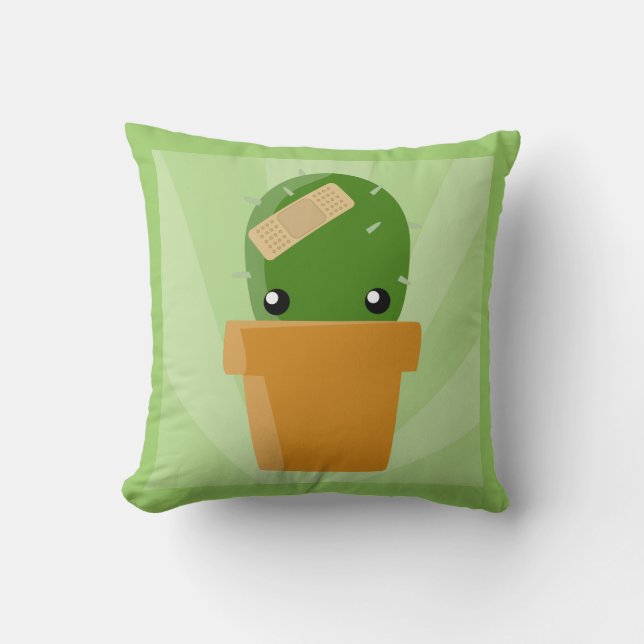 Cute Cactus Cushion (Front)