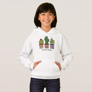 Cute Cactus Family In Watercolor