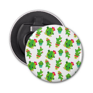 Cute Cactus, Green Cactus, Cactus Pattern Bottle Opener