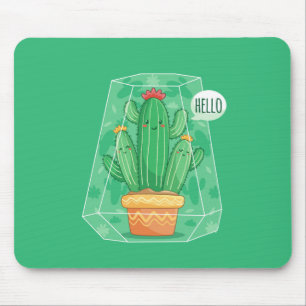 cute Cactus Mouse Mat