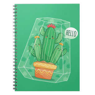 cute Cactus Notebook