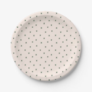 Cute Cactus Paper Plate